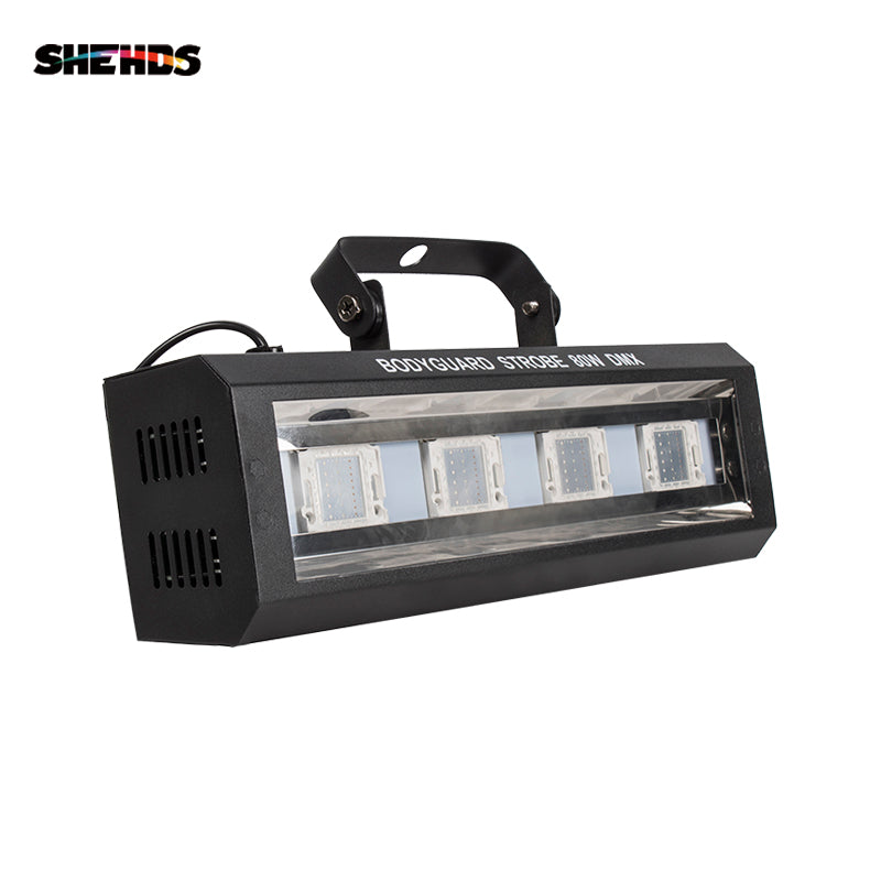 80W RGB LED Strobe Light DJ Disco Stage Effect Stroboscope Party Holiday Wedding Culb Flash Christmas KTV SHEHDS