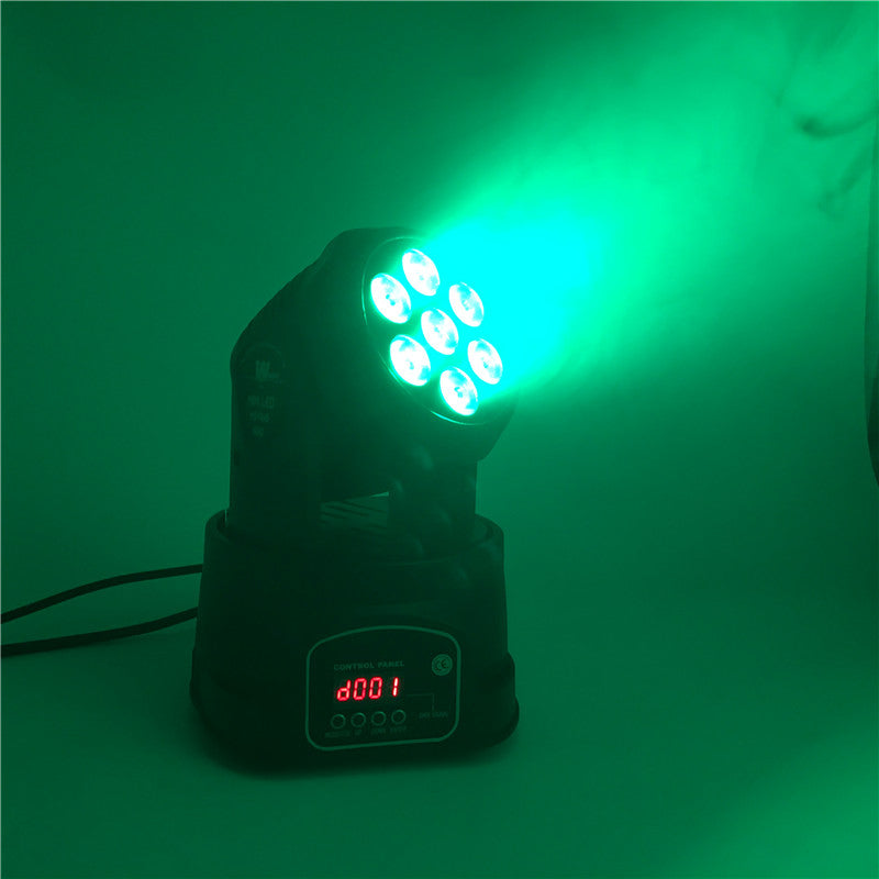 LED lavage principal mobile 7x12W & 7x18W éclairage DJ boîte de nuit spectacle DJ Disco scène phares mobiles