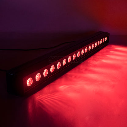 Lavage de mur LED 6IN1 RGBWA + lumière UV DJ Party Bar éclairage d'effet de scène de mariage