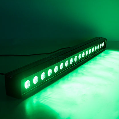 Светодиодный настенный светильник 6IN1 RGBWA + УФ-светильник для DJ-вечеринки, бара, свадьбы, сценического освещения