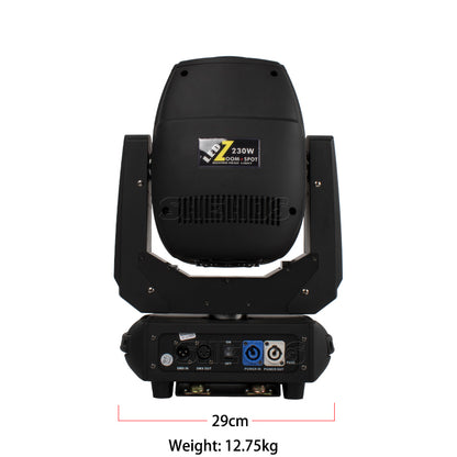 SHEHDS LED 230W Spot Zoom GOBO&Color Plate Moving Head-licht (upgrade van Beam 230W 7R) DJ Disco Stage Moving Head Lights Stage DJ-verlichting