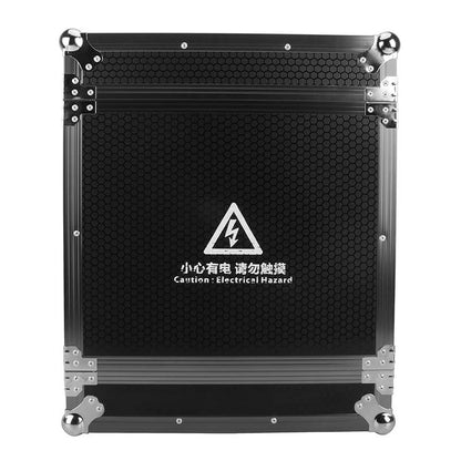 SHEHDS Flight Case 7U Coffret Distribution Alimentation 16A Prise Étanche 12 Canaux