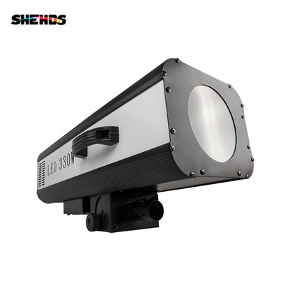 SHEHDS LED 330W sigue el foco con el rastreador del caso del vuelo para la luz del punto del DJ del funcionamiento del teatro de la boda