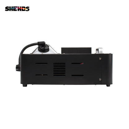 SHEHDS LED 24x9W RGB Somke Machine 1500W Power Fog Machine Good for Party Wedding Concert