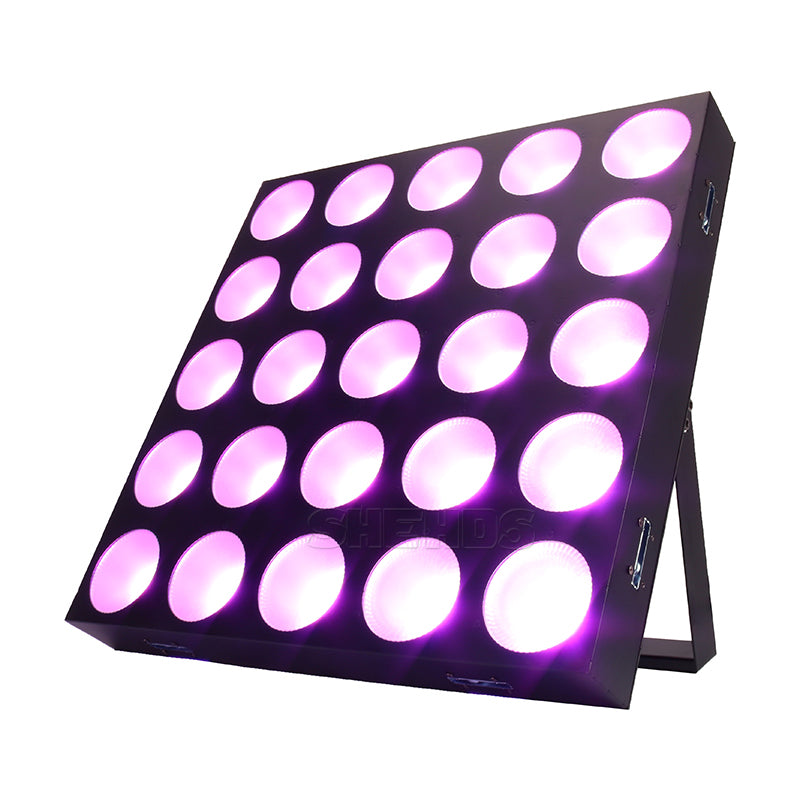 LED 25x30W RGBW Blinder Matrix Light for Church Wedding Concert Theater Performance Stage