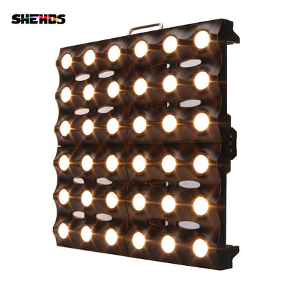ED Matrix 36x3W Gold Color DMX512 Stage Effect Lighting Good For DJ Disco Party Dance Floor Clubs Bar And Wedding Decorations