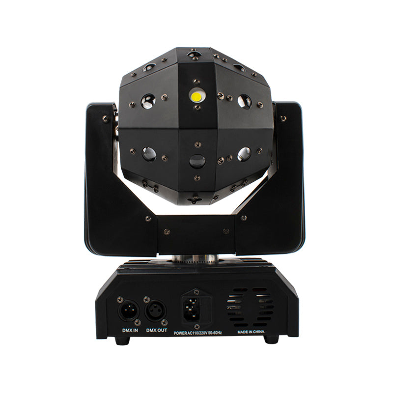 SHEHDS New High Brightness 16X3W LED Football Moving head light 3in1(Beam&Laser&Strobe) Lighting Red and Green Laser