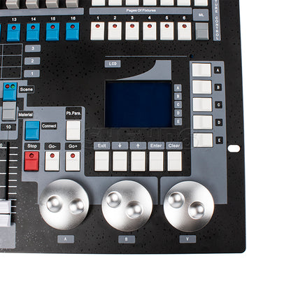 SHEHDS Flightcase met DMX-console 1024 Verlichtingsconsoles Professionele apparatuur voor podiumverlichting