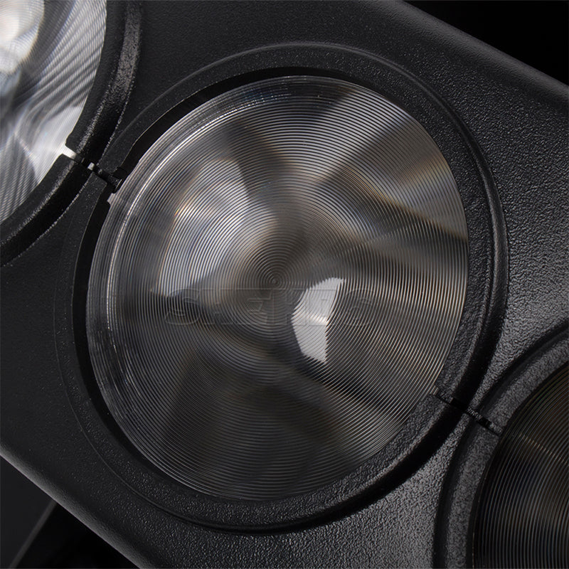 Mini LED Beam Spider 9x10W RGBW Moving Head-verlichting voor KTV-huwelijksnachtclub