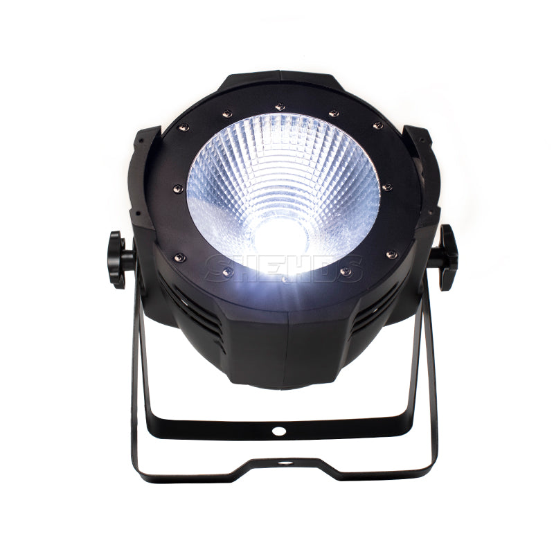 LED Par COB 200W Cool White + Warm White Theater Audience Lights Gorgeous Effect Aluminum Alloy with/without Barn Doors Lighting Performance Stage