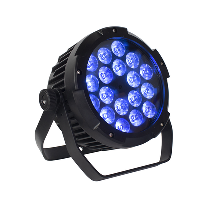 SHEHDS IP65 Waterdichte LED Par Light 18x18W 6in1 RGBWA + UV Buitenpodiumlicht DJ Club Bruiloft