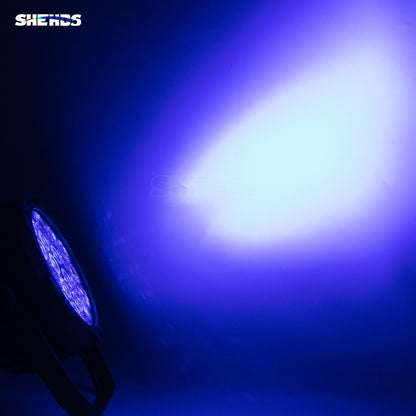 SHEHDS IP65 Водонепроницаемый светодиодный светильник Par 18x18W 6in1 RGBWA+UV Уличный светильник для сцены DJ Club Wedding