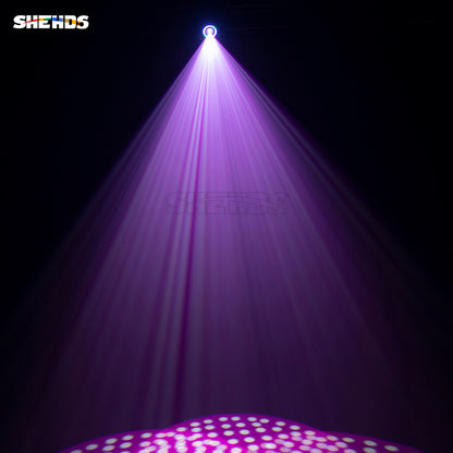 (6-призменные) светодиодные точечные светильники гобо мощностью 100 Вт со светодиодным кольцом и ЖК-дисплеем сценическое освещение с подвижной головкой DJ Disco