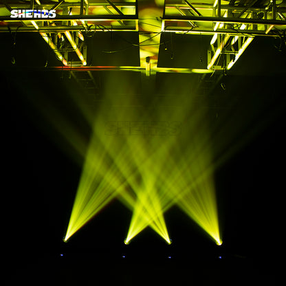 SHEHDS haz LED 150w buena iluminación con cabezal móvil bueno para equipo de Dj proyector DJ discoteca escenario club nocturno boda