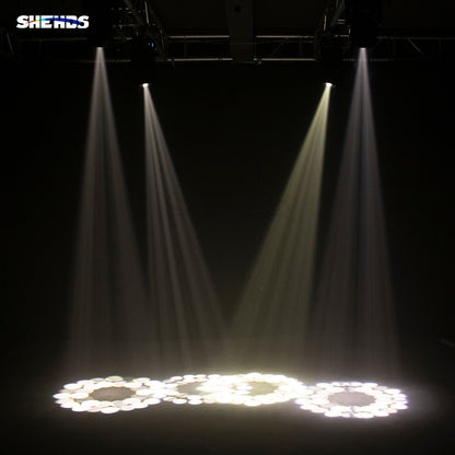 SHEHDS светодиодный луч 150 Вт, хорошее движущееся головное освещение, хорошее для диджейского оборудования, прожектор, DJ, дискотека, сцена, ночной клуб, свадьба