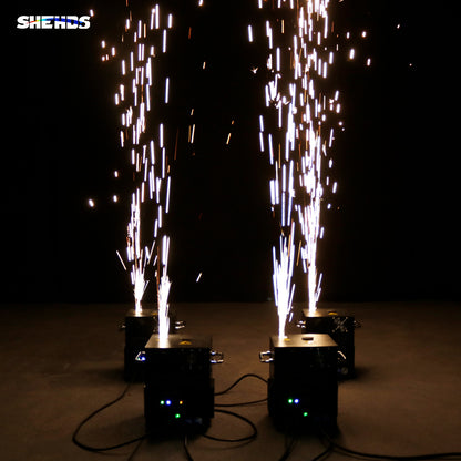 SHEHDS Nova máquina de faísca de fogos de artifício sem fio de 650 W para fora/fase de festa de casamento interna Vendas combinadas (faísca po wd er pode ser comprada)