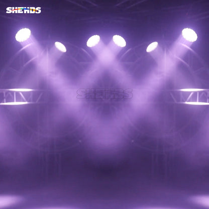 Feixe de LED + lavagem 37x15W RGBW Cabeça móvel Zoom Iluminação Atualização de feixe 230W DJ Disco Stage Cabeça móvel para palco de performance de teatro de concerto de casamento na igreja