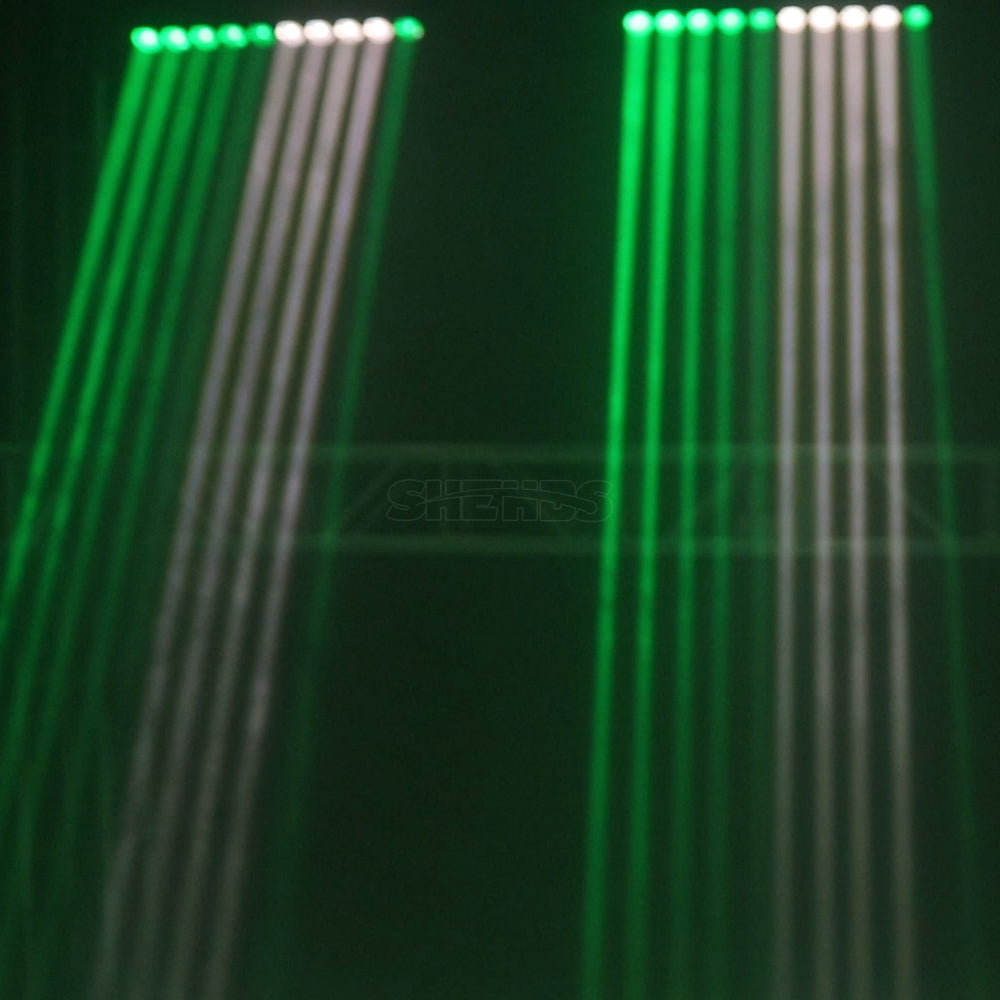 LED 10x40W RGBW 4in1Beam Moving Head Licht Muur Wassen Licht DJ Disco Show Party Bar dansvloer Effect Verlichtingsapparatuur
