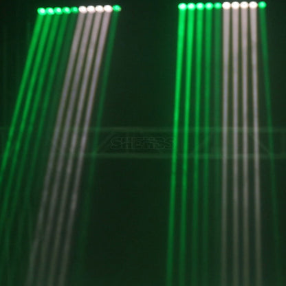 Led 10x40w rgbw 4in1feixe luz de cabeça móvel luz de lavagem de parede dj discoteca palco mostrar festa bar dança piso efeito equipamento de iluminação