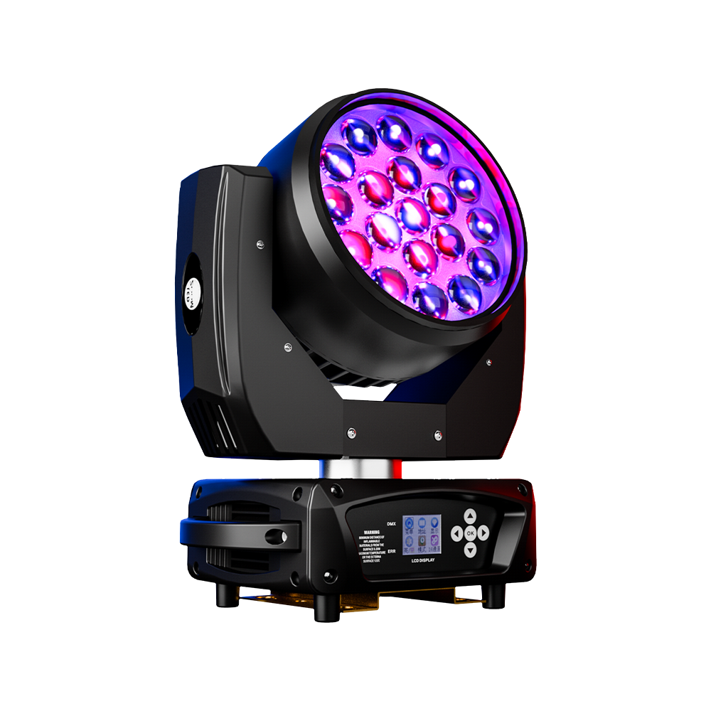 SHEHDS Stage Lighting Package – 200W RGB Strobe + 230W 7R Beam + 8x12W & 19x15W Moving Heads