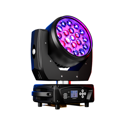 SHEHDS Stage Lighting Package – 200W RGB Strobe + 230W 7R Beam + 8x12W & 19x15W Moving Heads