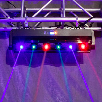 Laser Moving Bar 6x500mw 6 Eyes RGB Stage Effect Beam Moving Head Lighting DJ Party Disco Wedding Stage