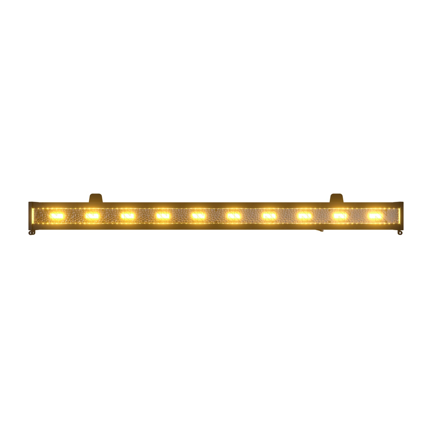 SHEHDS Wasserdichtes LED Retro 10x20W Amber Strobe Licht Geräuschlos für Außenbereich