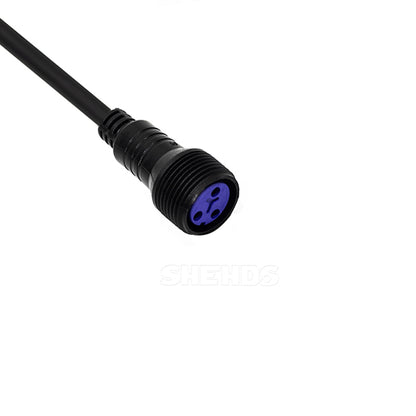 SHEHDS Waterproof Plug Power Connection Cable For Stage Light