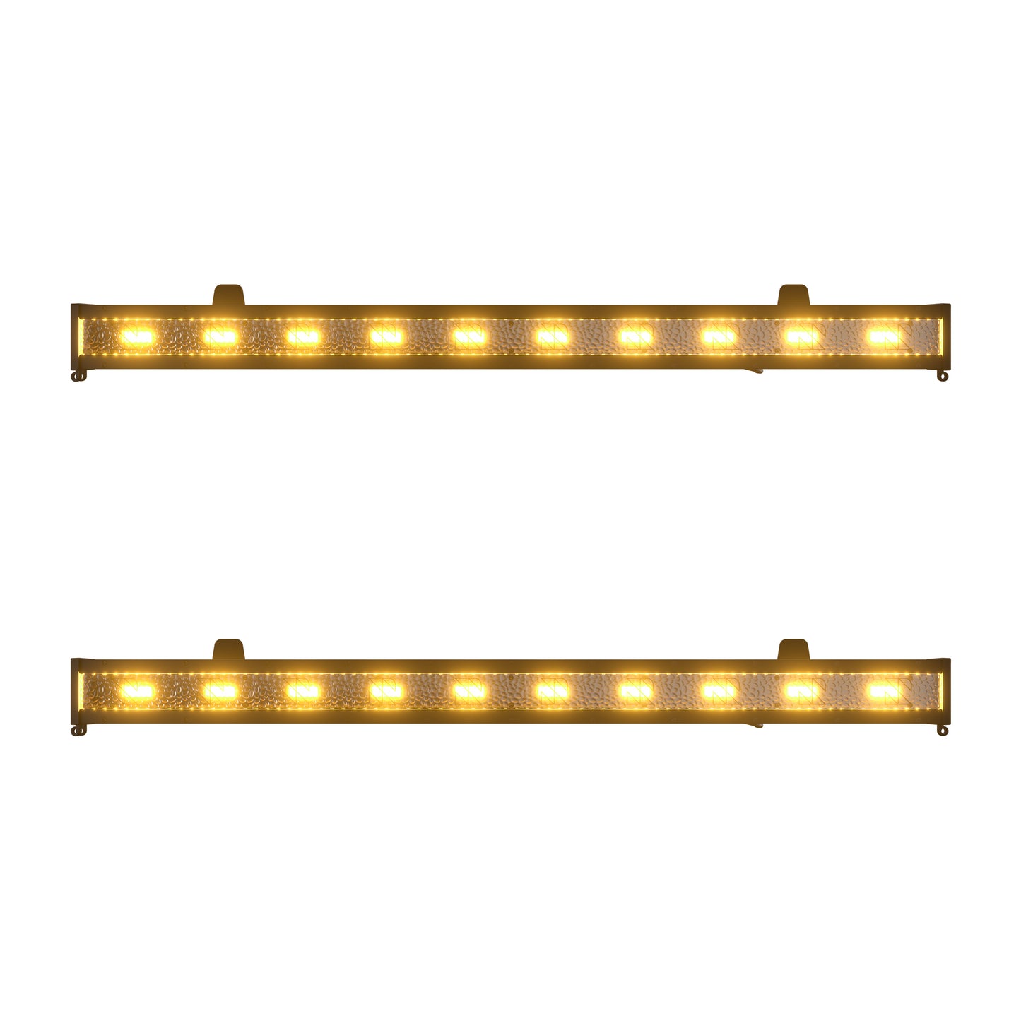 SHEHDS Wasserdichtes LED Retro 10x20W Amber Strobe Licht Geräuschlos für Außenbereich