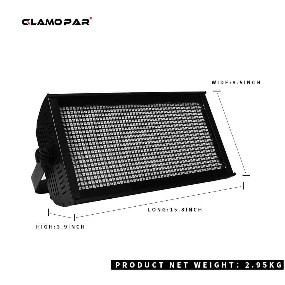 GLAMOPAR LED 200W RGB Marquee Strobe Light (8 segments) Suitable