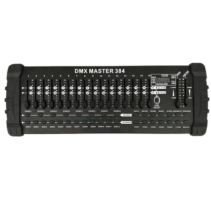 Controlador SHEHDS DMX 384 para iluminação de palco 512 DMX Console equipamento controlador de DJ