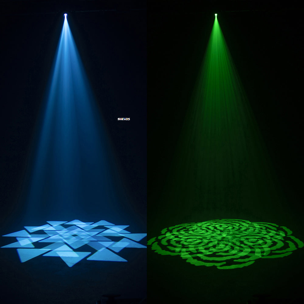 SHEHDS 6 prisma LED-spot 100W gobolicht met LCD-scherm Podiumeffectverlichting DJ Disco Stage Moving Head Lights Podium DJ-verlichting