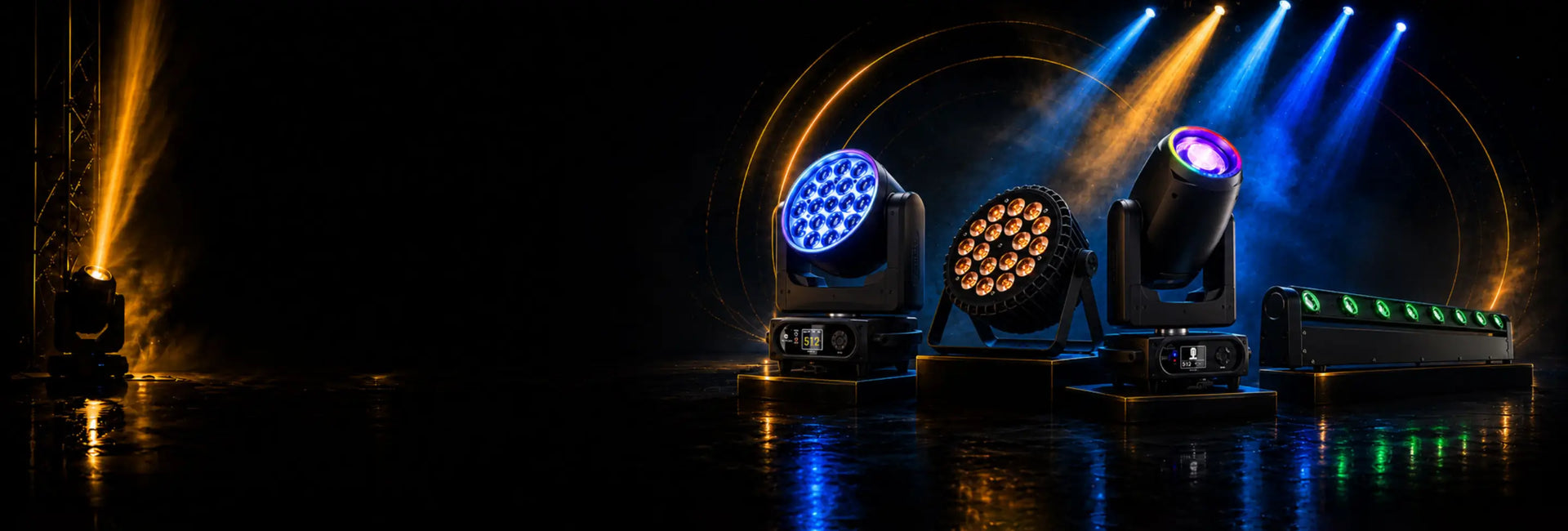 Stage Lights Bulit for Every Live Show