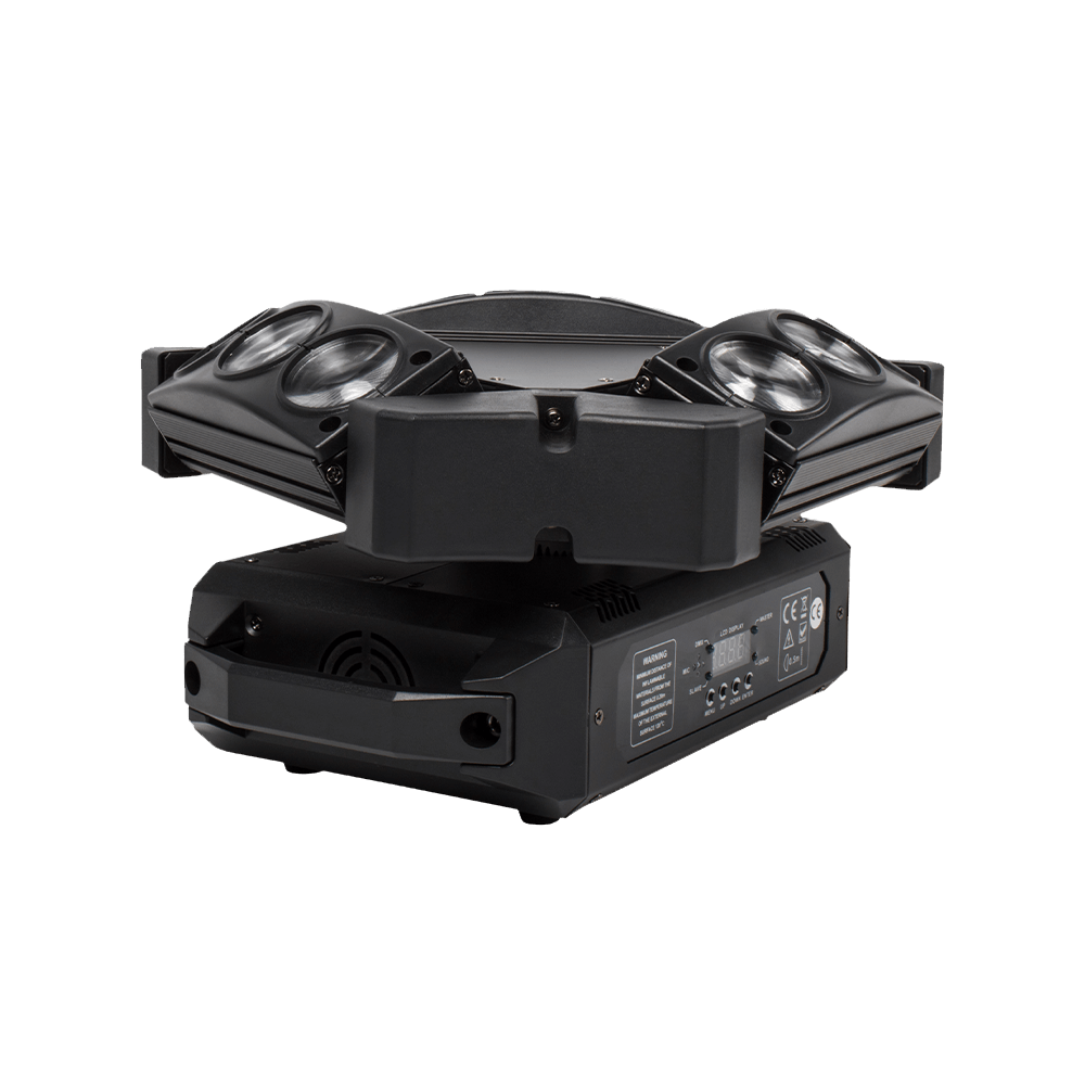 Mini Led Spider SHEHDS Mini LED Beam Spider 9x10W RGBW Moving Head Light
