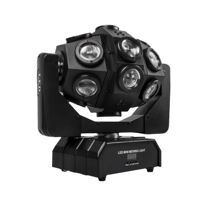 Laser à tête mobile Led de haute qualité 18x12W, faisceau à rouleau de Football, lumière Flash Disco DJ fête