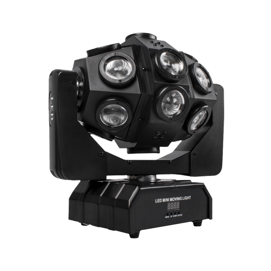 High Quality Led Moving Head Laser 18x12W Rotation Football Roller Beam Disco DJ Party Flash Light