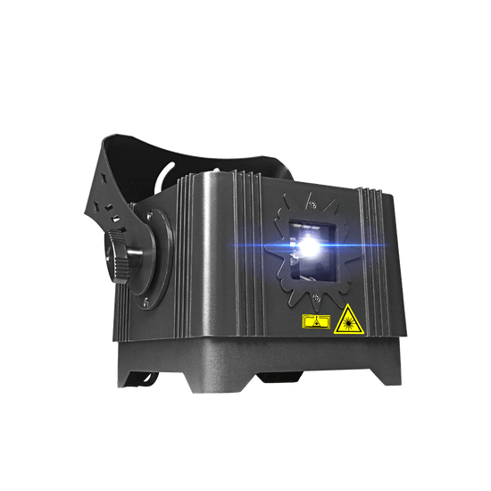 SHEHDS Waterproof Laser 3W RGB Scanning Pattern Animation Laser Lighting