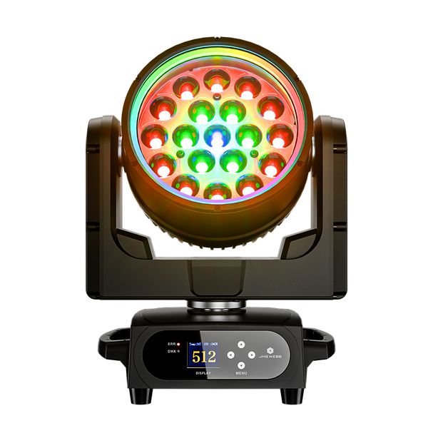 SHEHDS Waterproof LED Moving Head Light 19x15W / 20W / 25W Beam Wash Zoom IP66 Stage Lighting