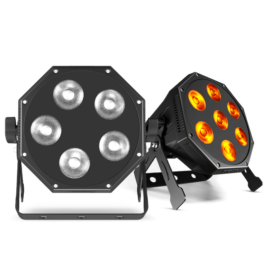 New Arrival LED GlamoPar Lighting Series 6in1 Color Mixing Intelligent Start stop Temperature Control For Wedding Concert