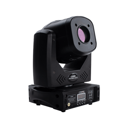 SHEHDS LED Spotlight 80W with 3-Prism Gobo Moving Head Lighting