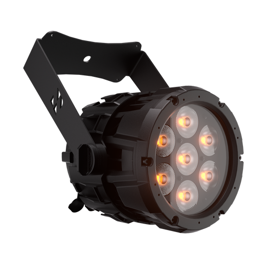 SHEHDS Waterproof 7x18W Linkable LED Par Light APP Control RGBWA+UV / RGBLAC Stage Light