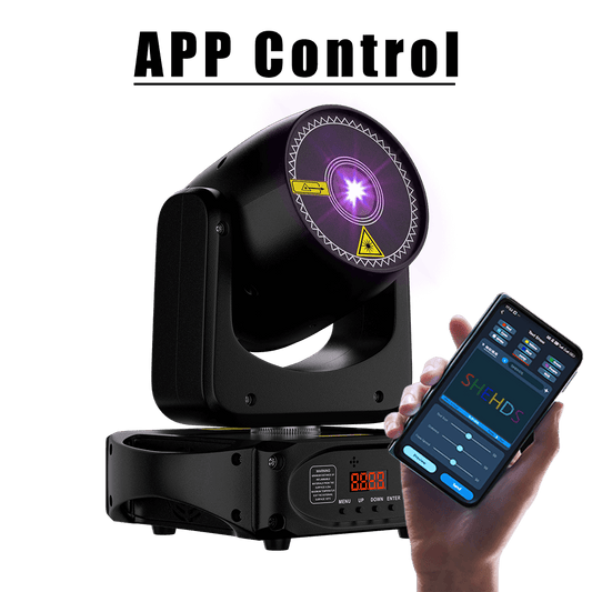 New APP Control Constellaser 3W Moving Head Laser Light For Night Club DJ Disco Stage LiveShow