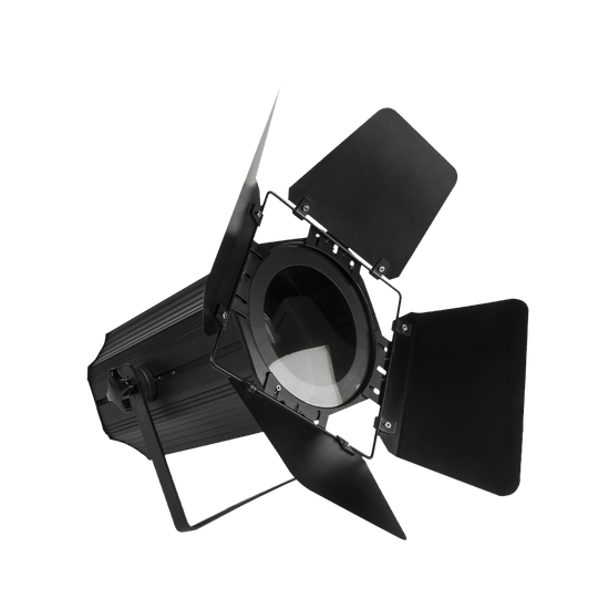 SHEHDS（With Barndoors）Two-Tone LED 200W COB Zoom Par Light Warm/ Cool White Stage Lighting
