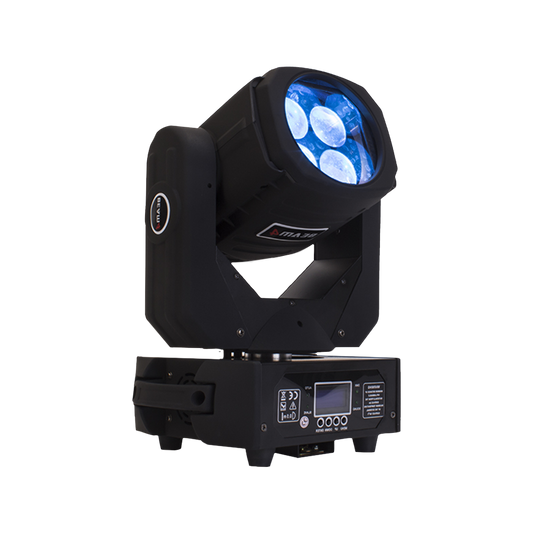 LED Super Beam 4x25W RGBW Moving Head Lighting For Church Wedding Concert Theater Performance Stage