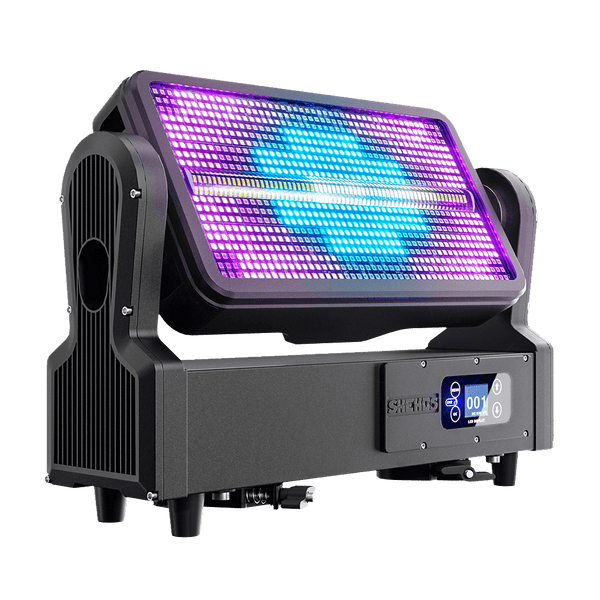 CoralPar IP65 Lyre Stroboscopique Étanche 1000W RGB