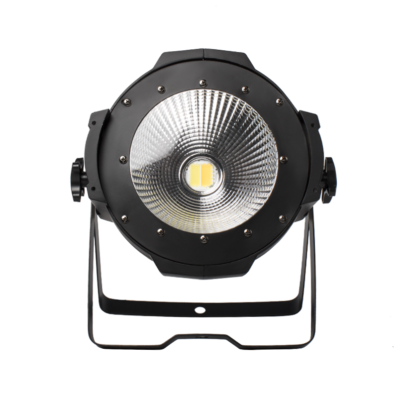 Pack De 2 Projecteurs LED COB 200W DMX512 - Blanc Chaud/Blanc Froid (3200K/5600K) - Pour Scène, Club, Mariage, Événements
