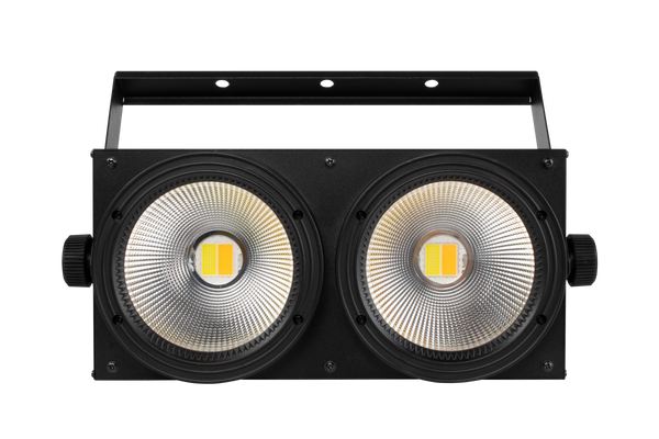 SHEHDS Blinder LED COB Light 2 Eyes 200W Cool & Warm White