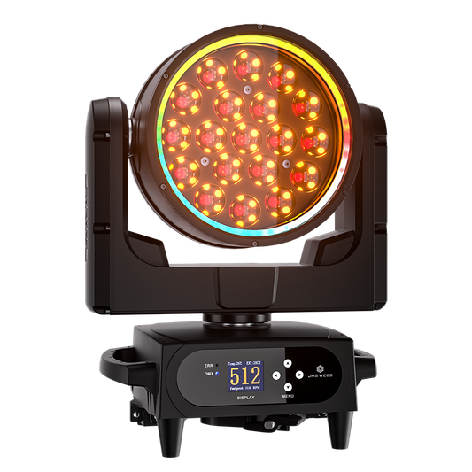 SHEHDS APP Control IP66 19 x Series LED Pixel Zoom Wash Moving Head Light