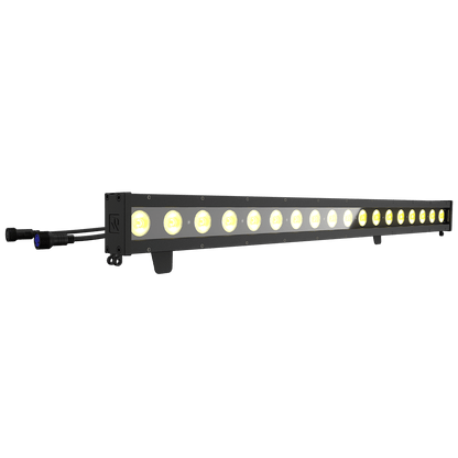 SHEHDS Waterproof LED 18x10W RGBWAUV / RGBLAC Wash Wall Light Zero Noise Outdoor