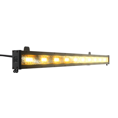 SHEHDS Wasserdichtes LED Retro 10x20W Amber Strobe Licht Geräuschlos für Außenbereich